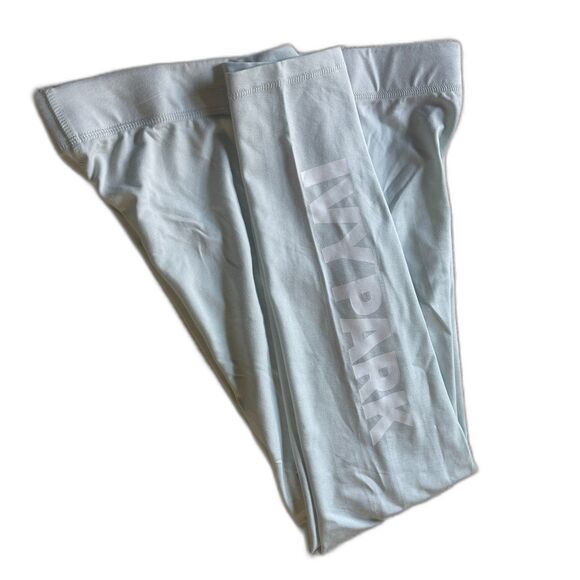 IVY PARK Light Ice Blue Logo Athletic Leggings - Women’s Size M - Picture 1 of 7